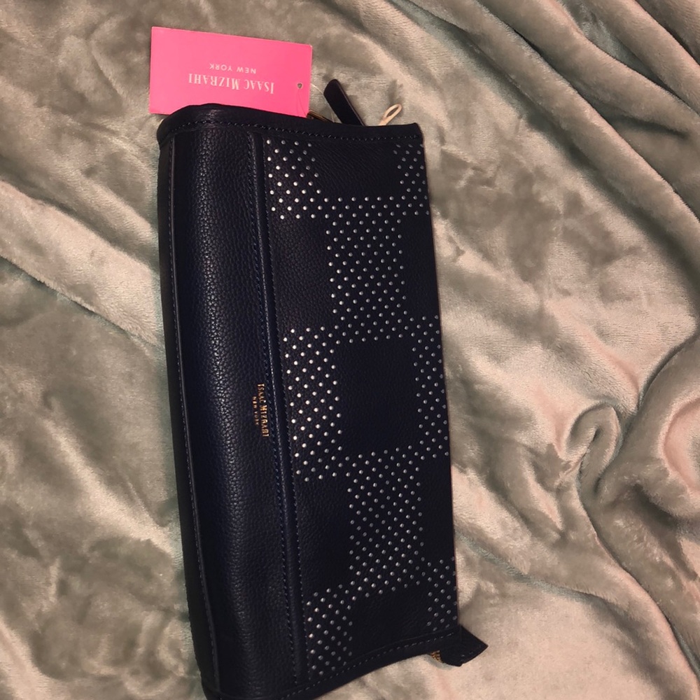 Brand new Isaac Mizrahi blue handbag